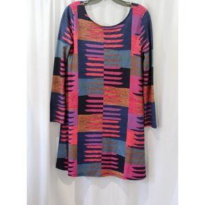 Mara Hoffman Womens Multicolor Connector Print Dress Scoop Back Swing S